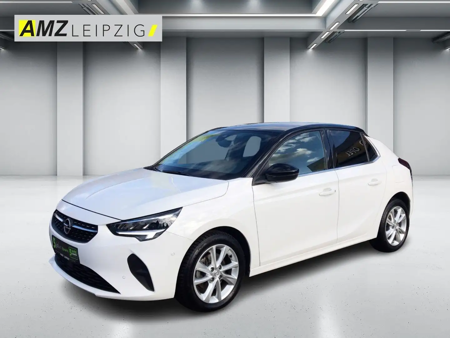 Opel Corsa F 1.2 Turbo Elegance *Stadtflitzer* Wit - 1