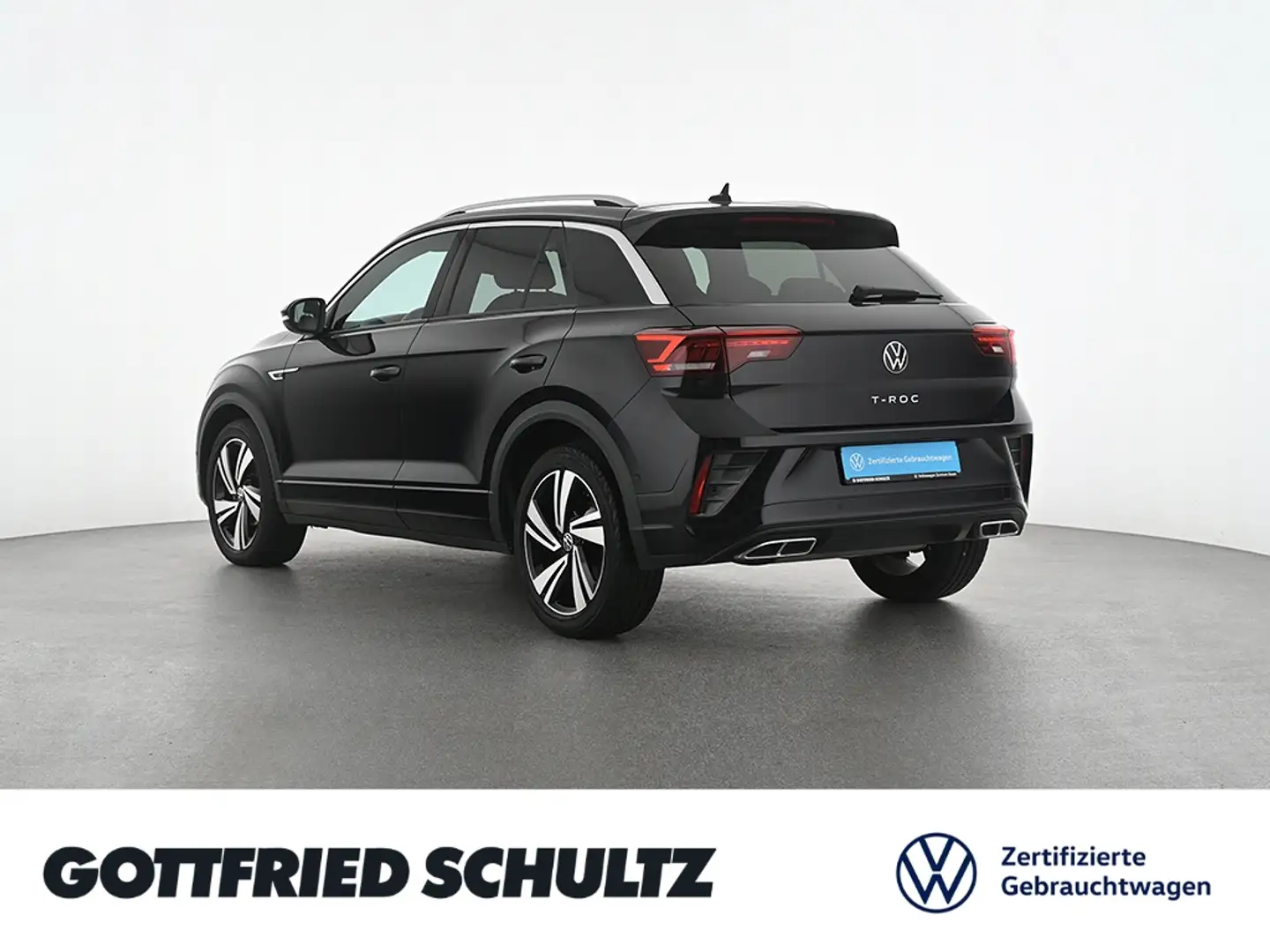Volkswagen T-Roc R-Line TSI DSG AHK Navi R-Kamera 18Zoll Schwarz - 2