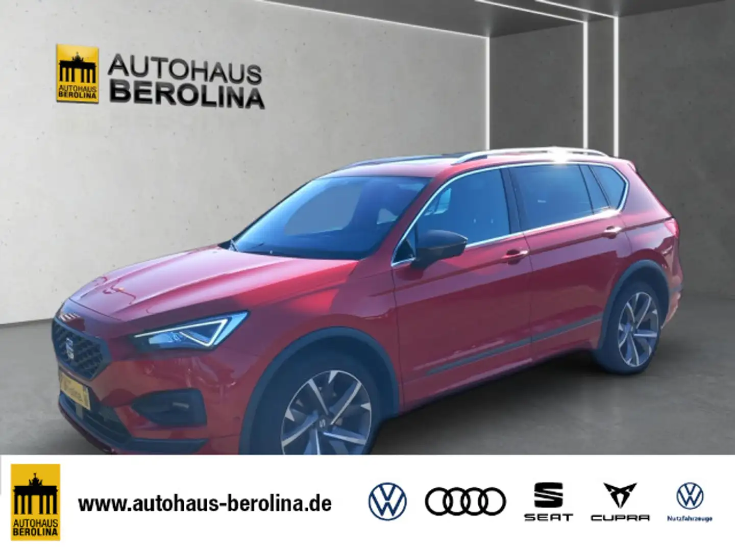 SEAT Tarraco 2.0 TDI 4D FR DSG *PANO*StdHz*BEATS*AHK* Rot - 1