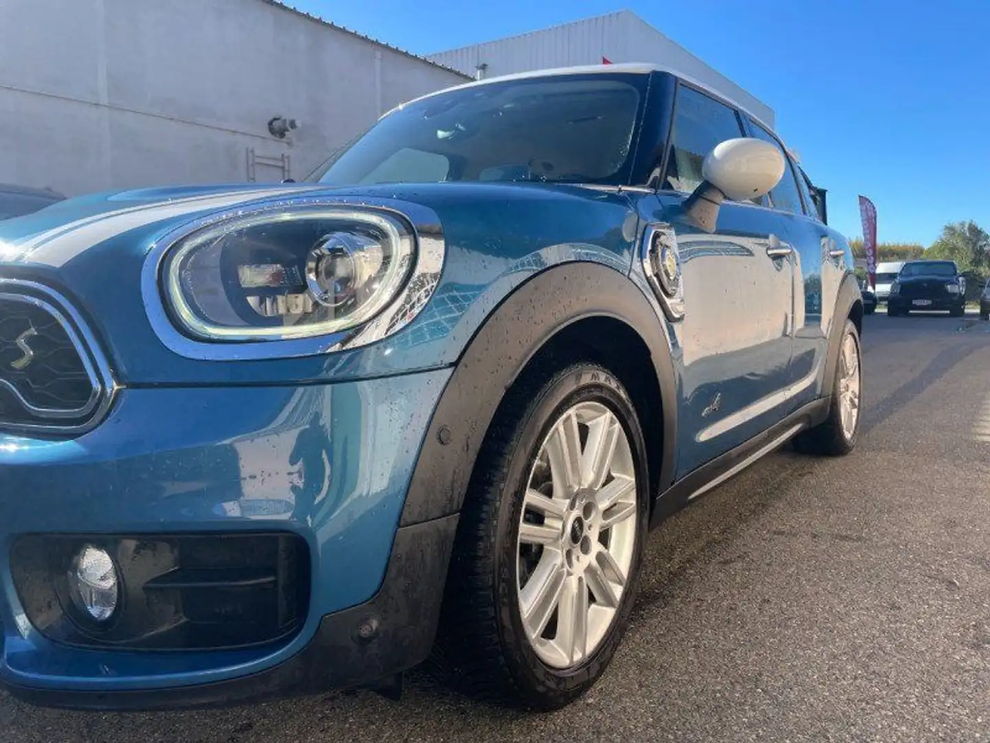 MINI Cooper Countryman COOPER SE 136CH + 88CH JCW ALL4 BVA Bleu - 2