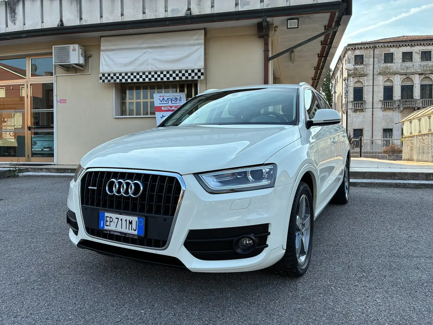 Audi Q3 2.0 tdi Advanced Plus quattro 177cv s-tronic Bianco - 1