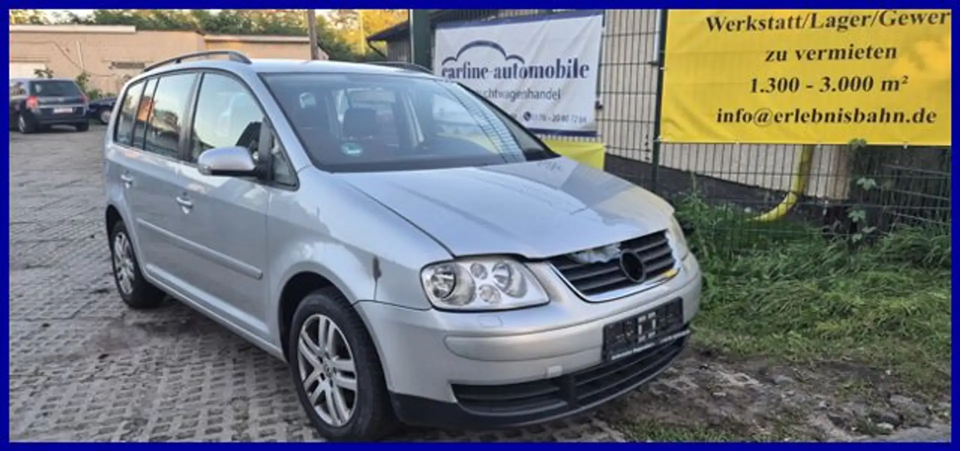 Volkswagen Touran Trendline Aut Alu 7-Sitz keine HU Silber - 1