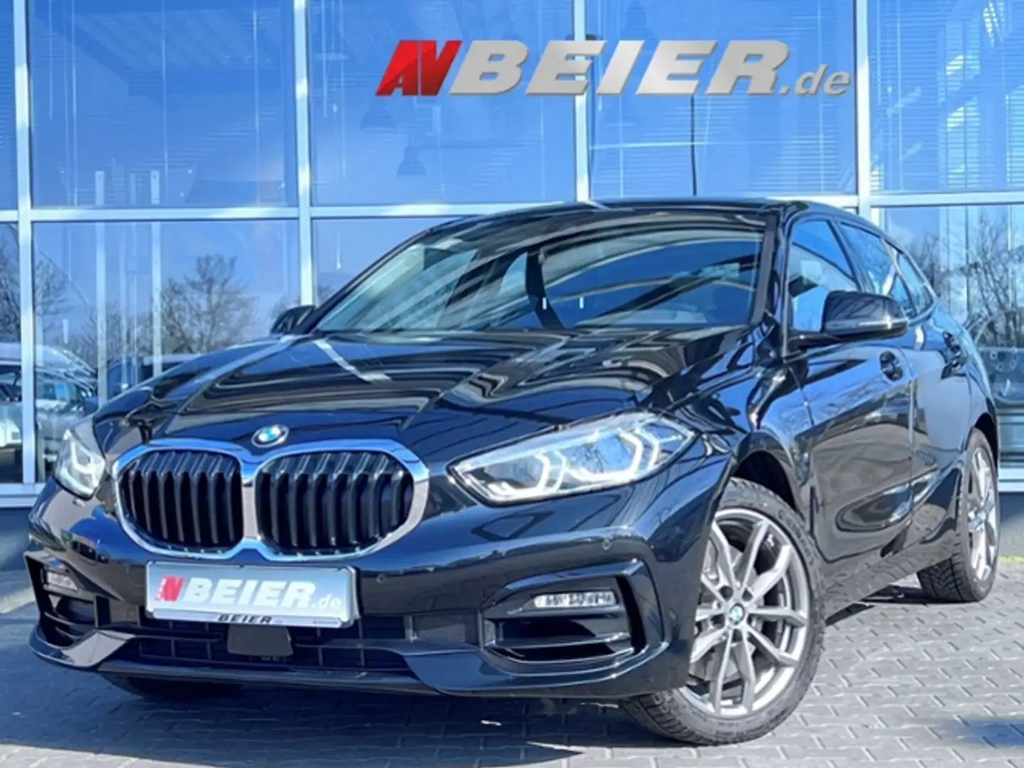 BMW 120 i Sport Line Panorama beheizt.Lenkrad LED Sportsi Schwarz - 1