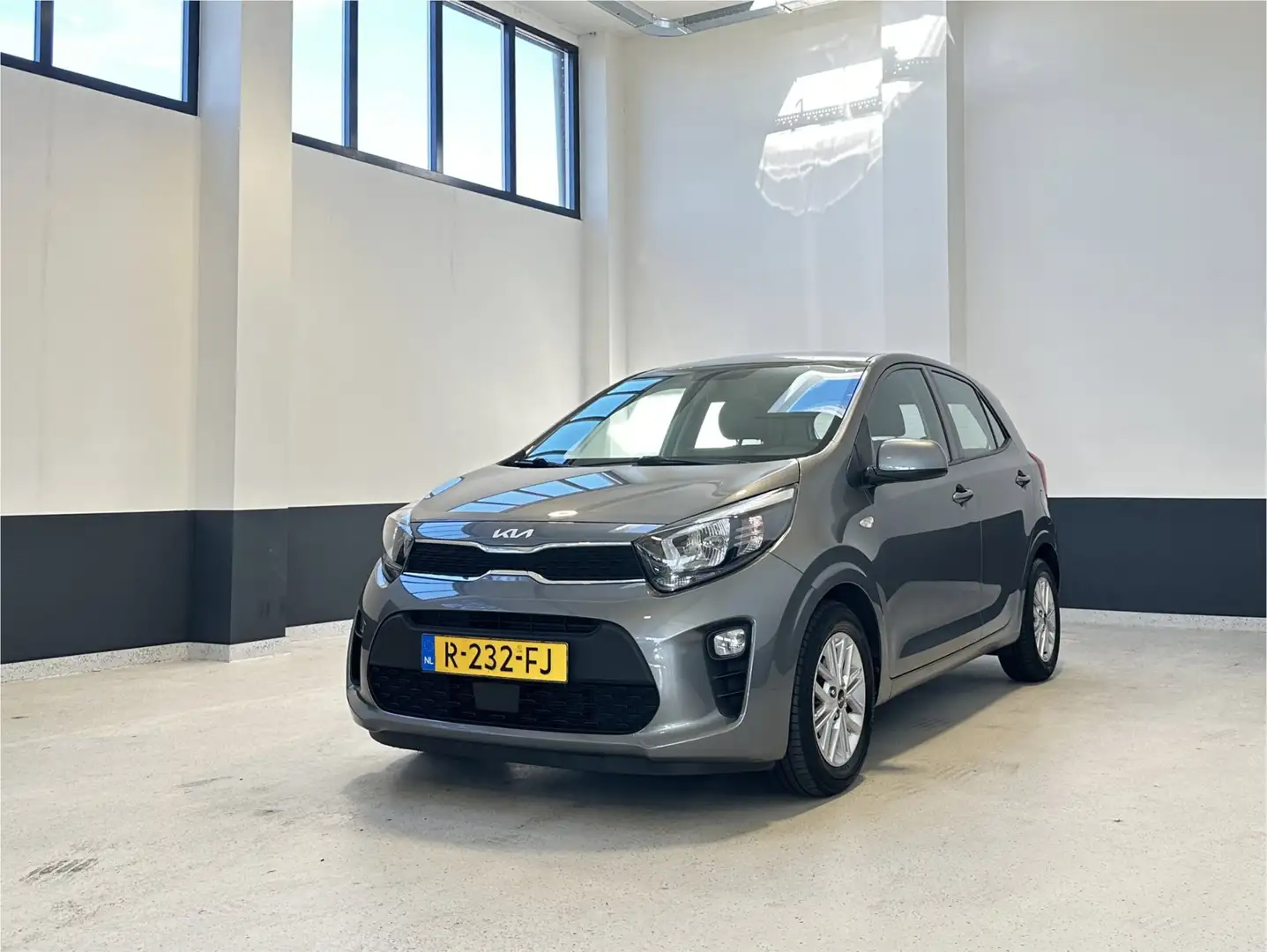 Kia Picanto 1.0 DPi DynamicLine | Apple Carplay/ Android auto| Grijs - 2