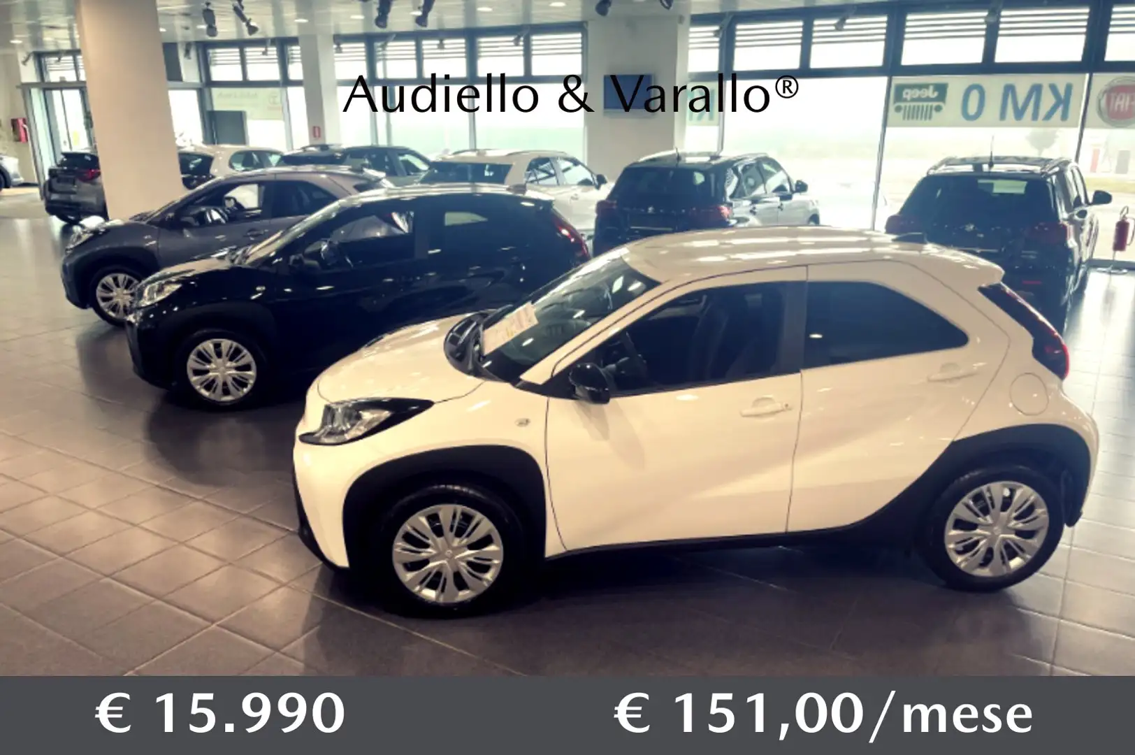 Toyota Aygo X 1.0 VVT-i 72 CV Active+SEDILI ANT. RISCALDABILI Bianco - 1