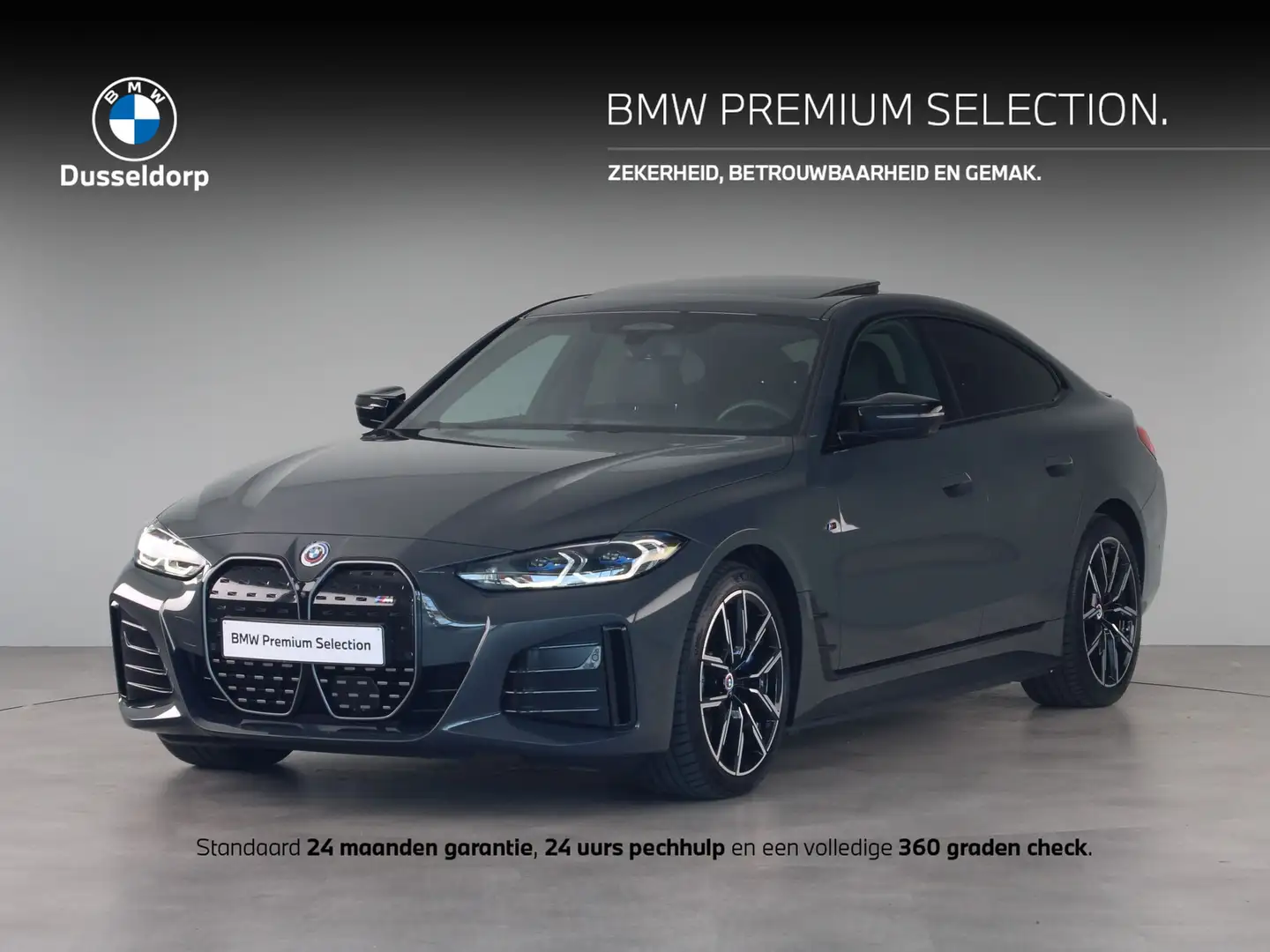 BMW i4 M50 High Executive Grijs - 1