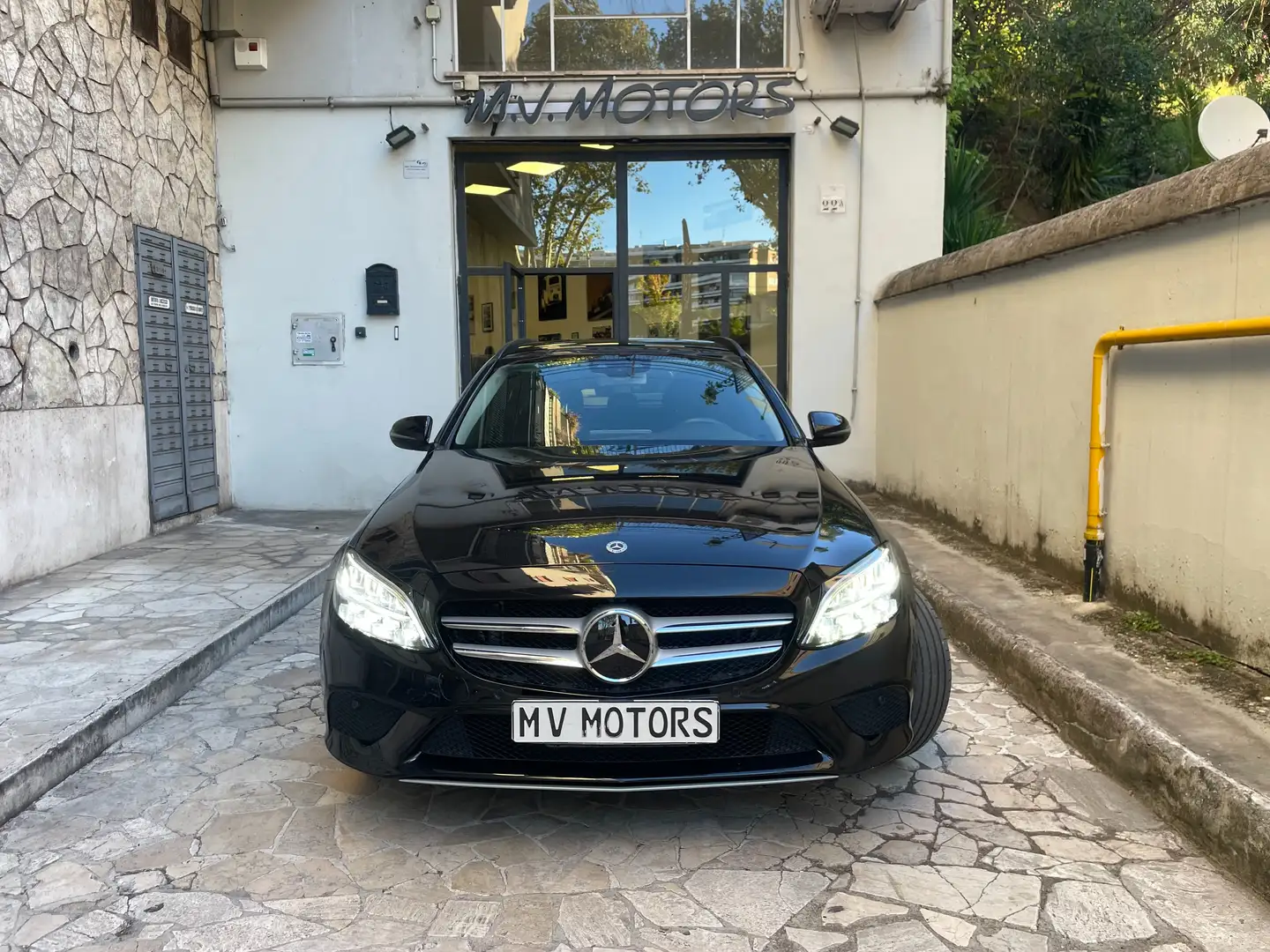 Mercedes-Benz C 200 C SW 200 d Business Extra auto Nero - 2