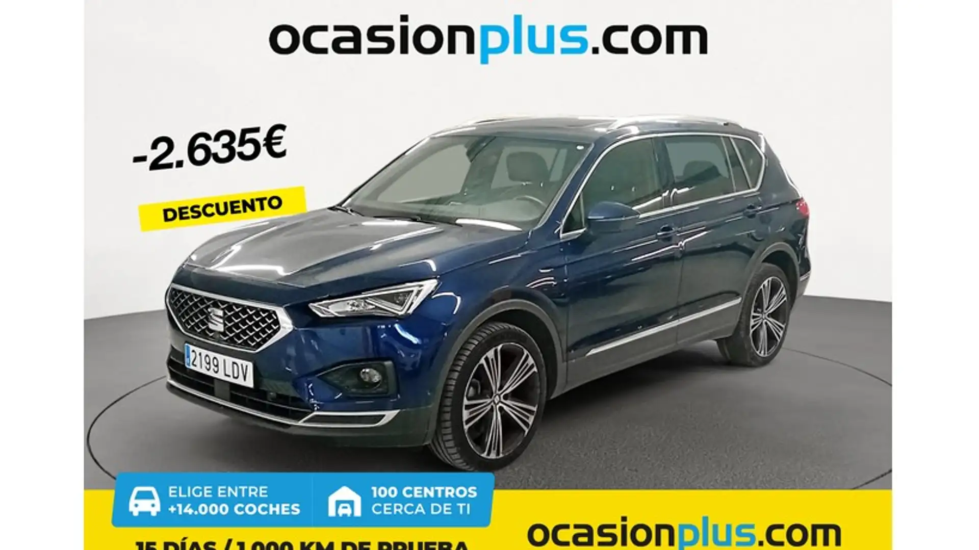 SEAT Tarraco 2.0 TSI S&S Xcellence DSG 4Drive 190 Azul - 1