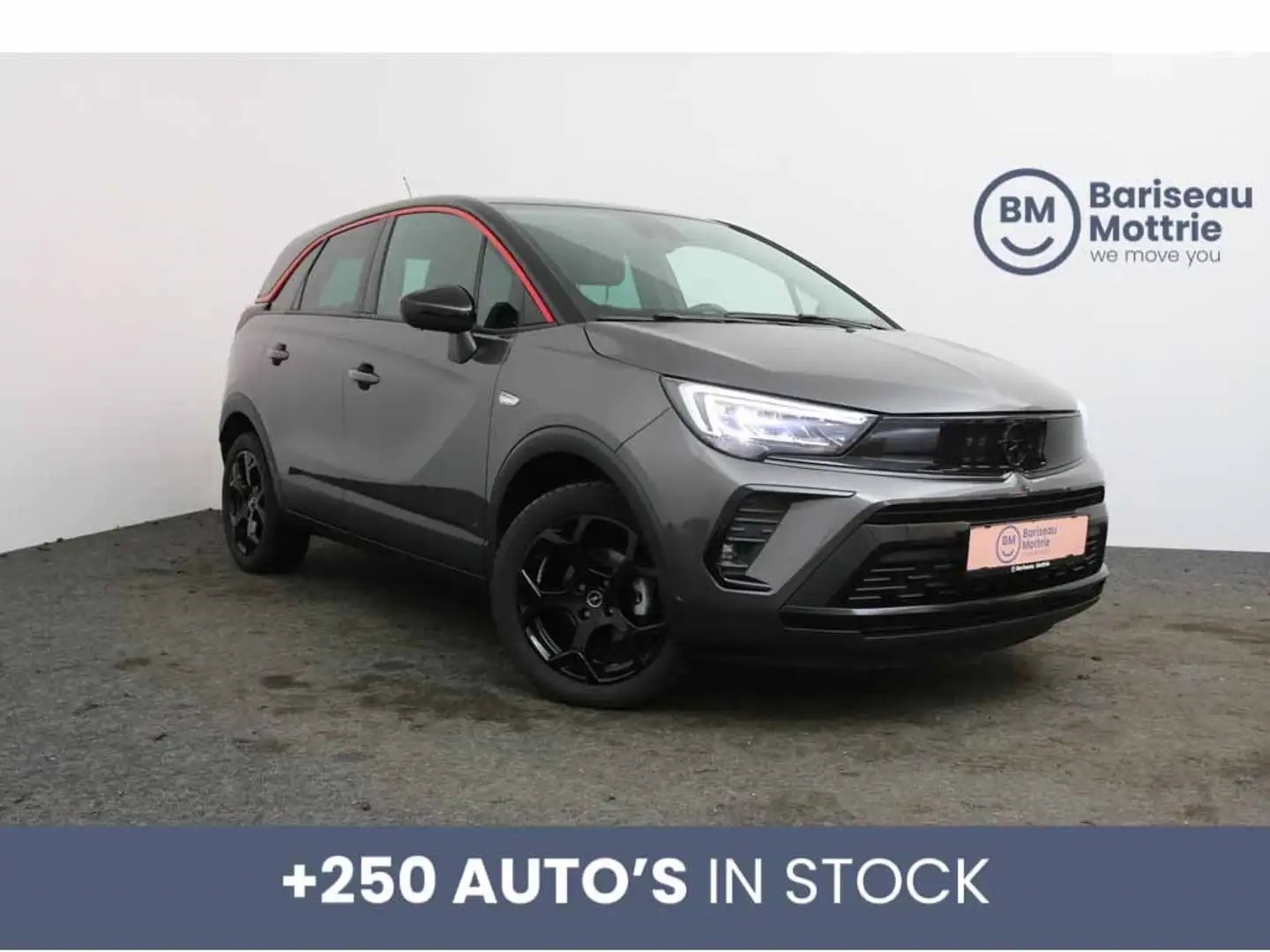 Opel Crossland 1.2 TURBO GS-LINE *BTW AFTREKBAAR*GPS*CARPLAY*DAB* Grigio - 1
