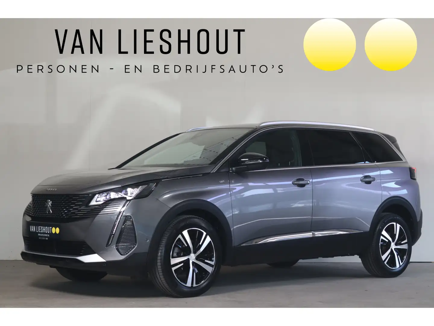 Peugeot 5008 1.2 PureTech GT-Line SUPER COMPLEET!! Grijs - 1