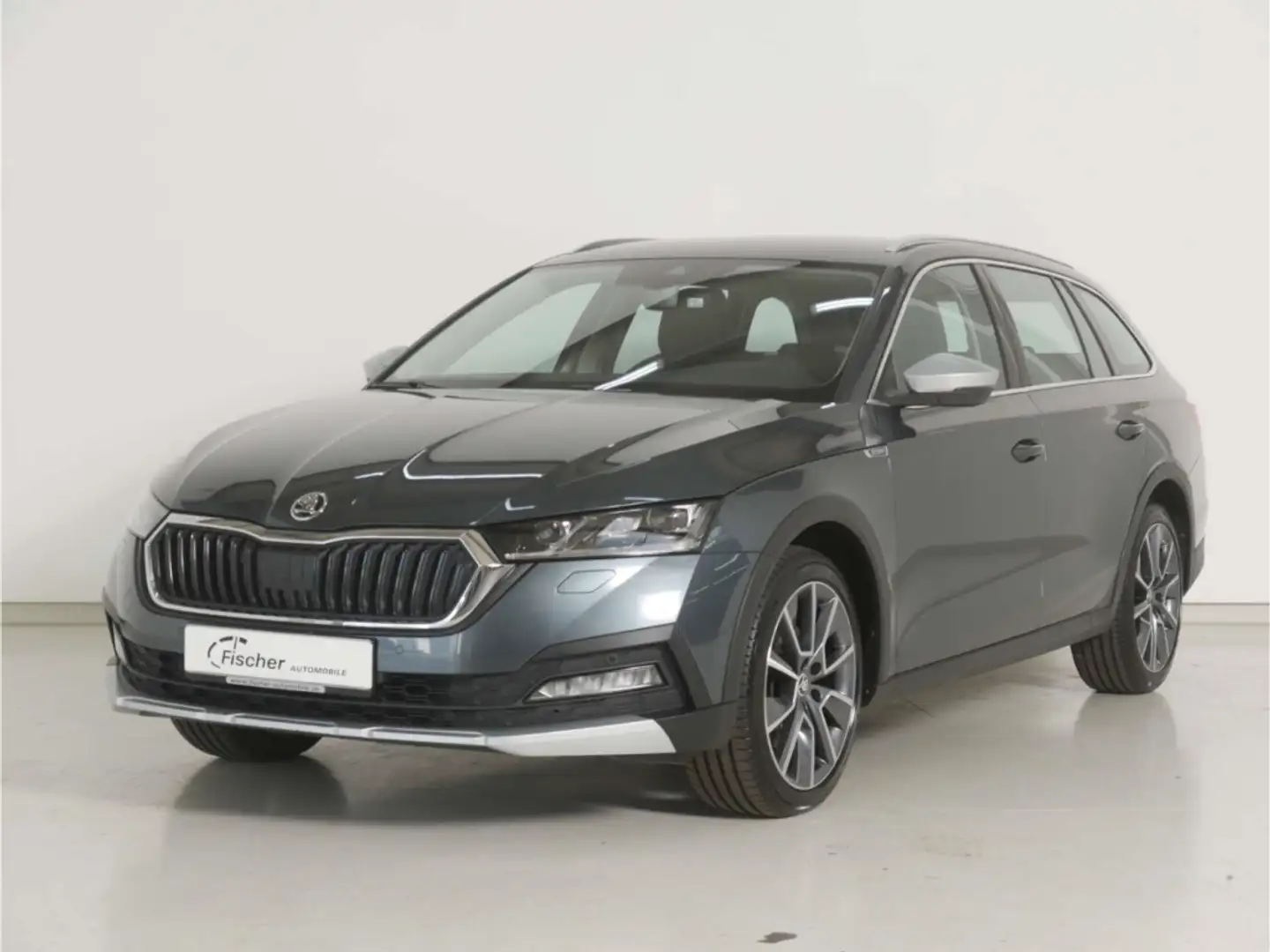 Skoda Octavia Combi 2.0 TDI Scout 4x4 DSG AHK/Matrix Grau - 2