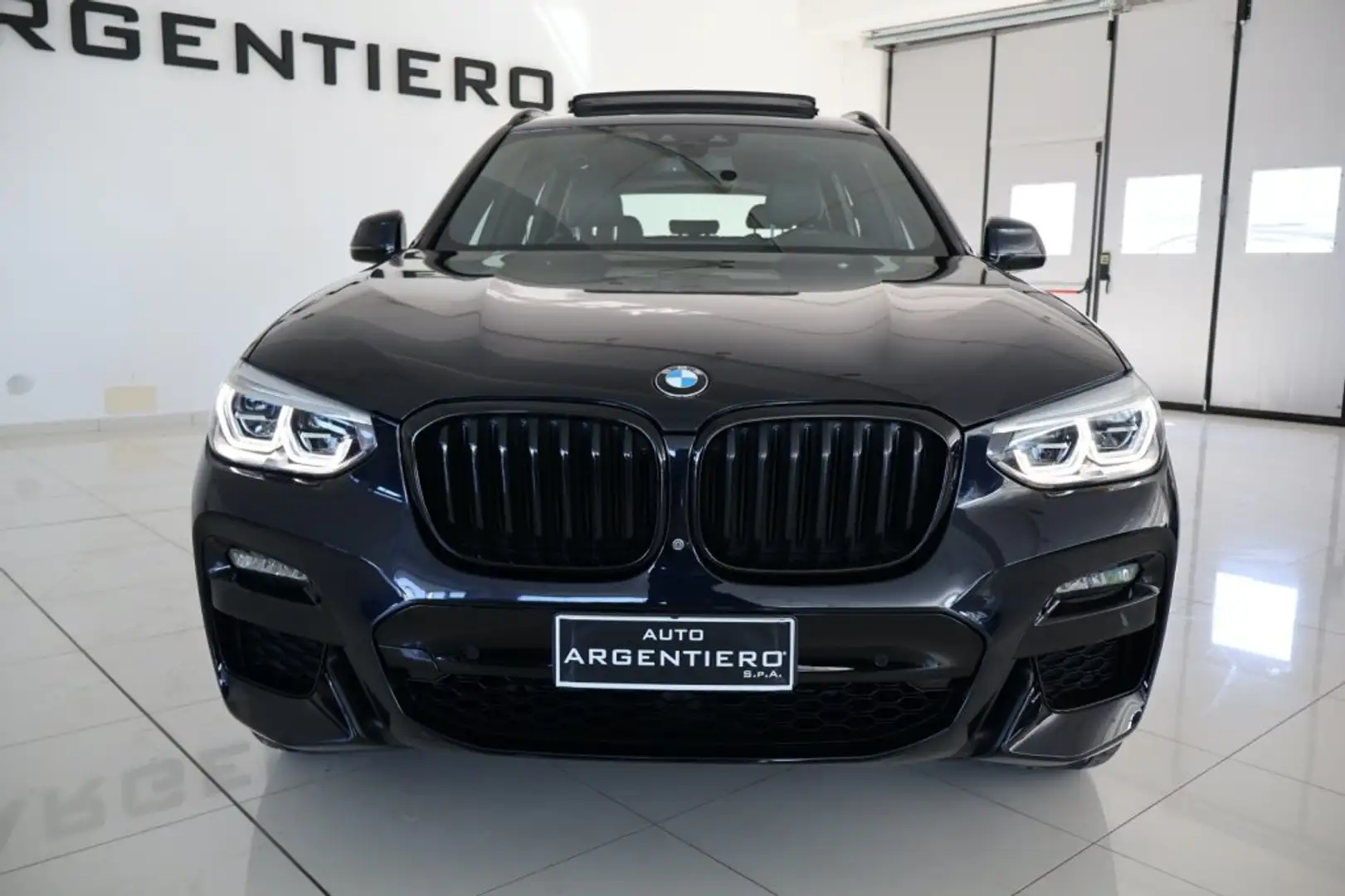BMW X3 xDrive20d 48V Msport tetto cerchi 20 harmann kardo Nero - 2