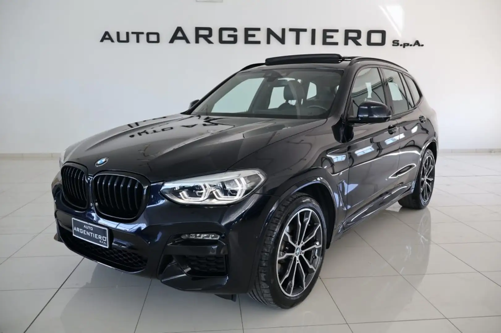 BMW X3 xDrive20d 48V Msport tetto cerchi 20 harmann kardo Nero - 1