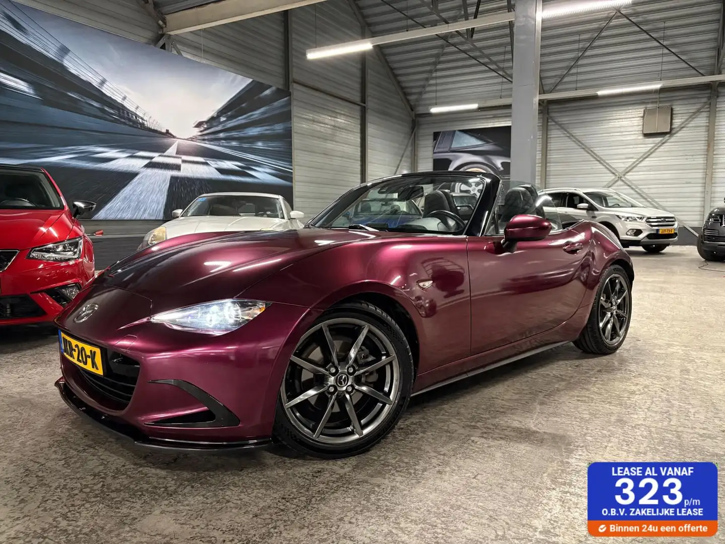 Mazda MX-5 2.0 SkyActiv-G 160 GT-M | WRAP | BOSE | Leder | Wit - 1