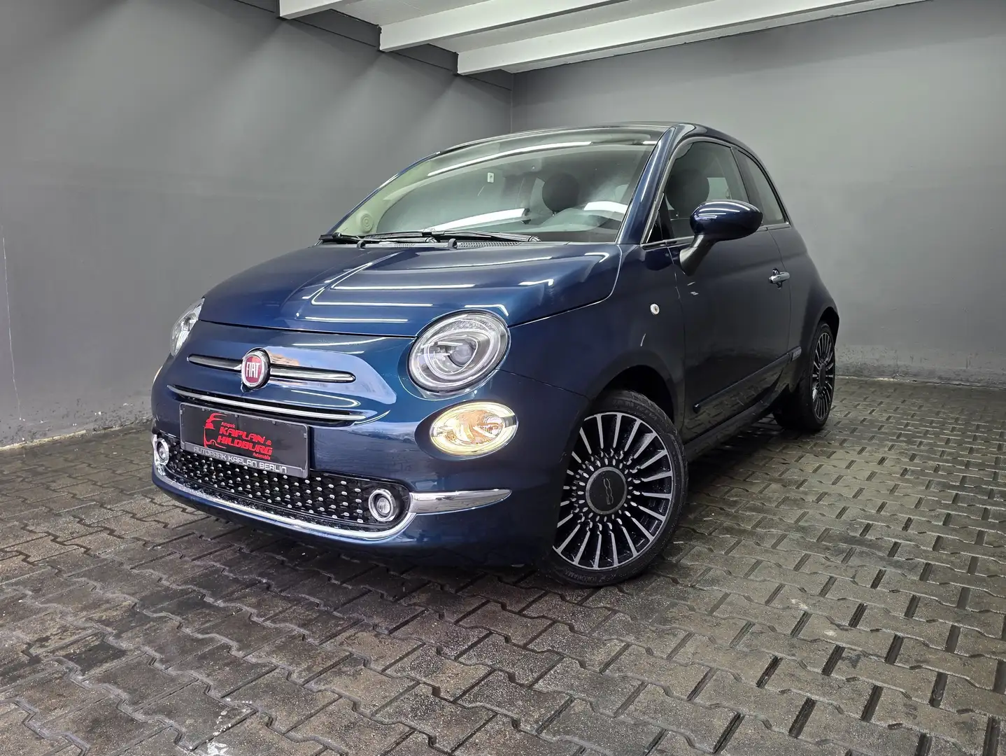 Fiat 500C CABRIO LOUNGE, AUTOMATIK, LED, TEMPOMAT Blau - 2