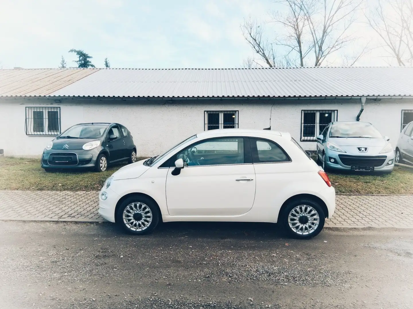 Fiat 500 Weiß - 2