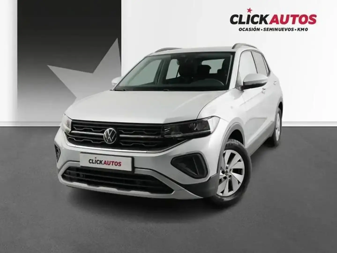 Volkswagen T-Cross 1.0 TSI Life 70kW Plateado - 1