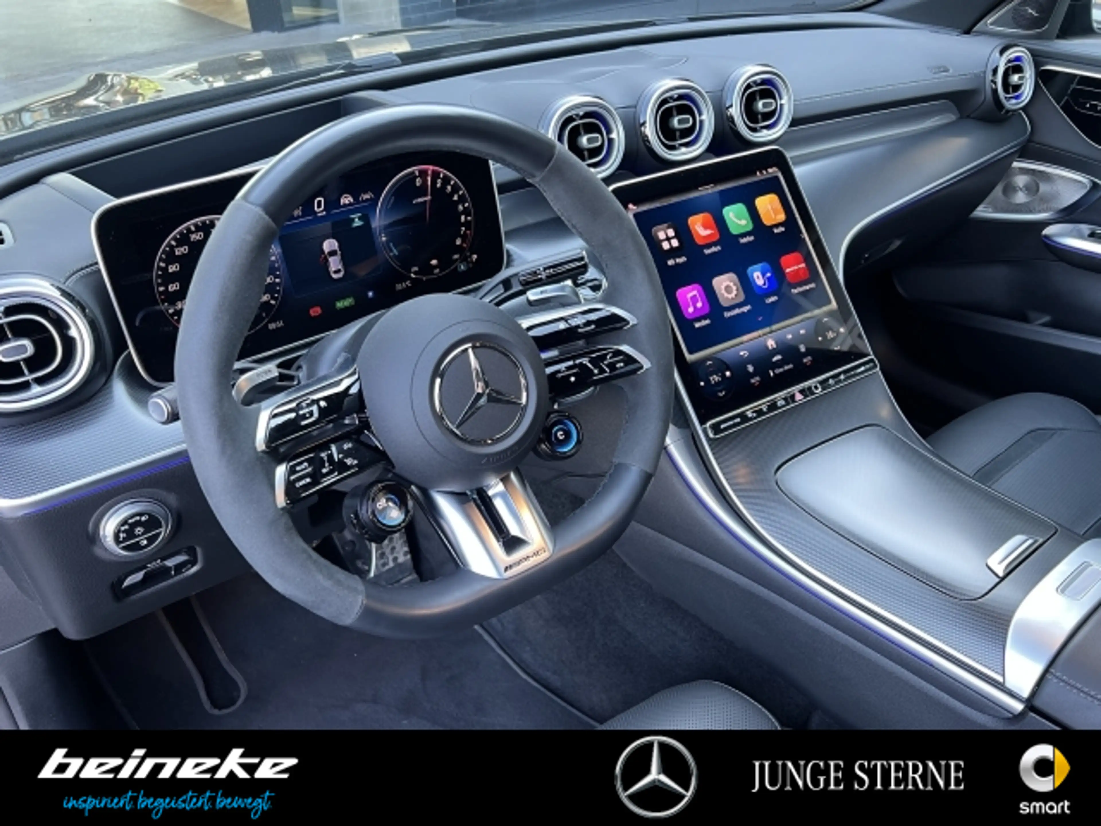 Mercedes-Benz C 63 AMG E PERFORMANCE HUD Burm Aero Pano 20" Night II Navi — photo 7