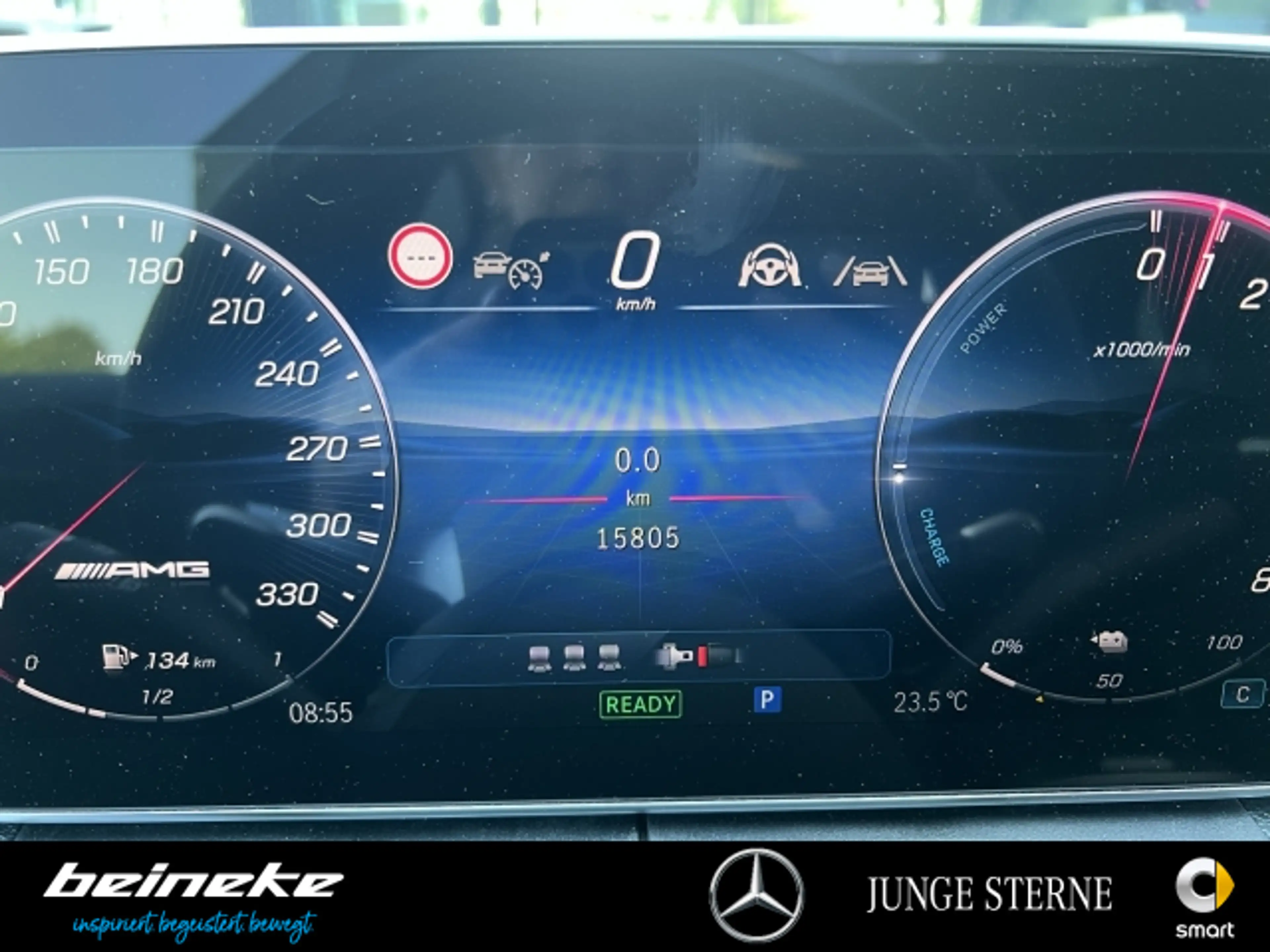 Mercedes-Benz C 63 AMG E PERFORMANCE HUD Burm Aero Pano 20" Night II Navi — photo 11