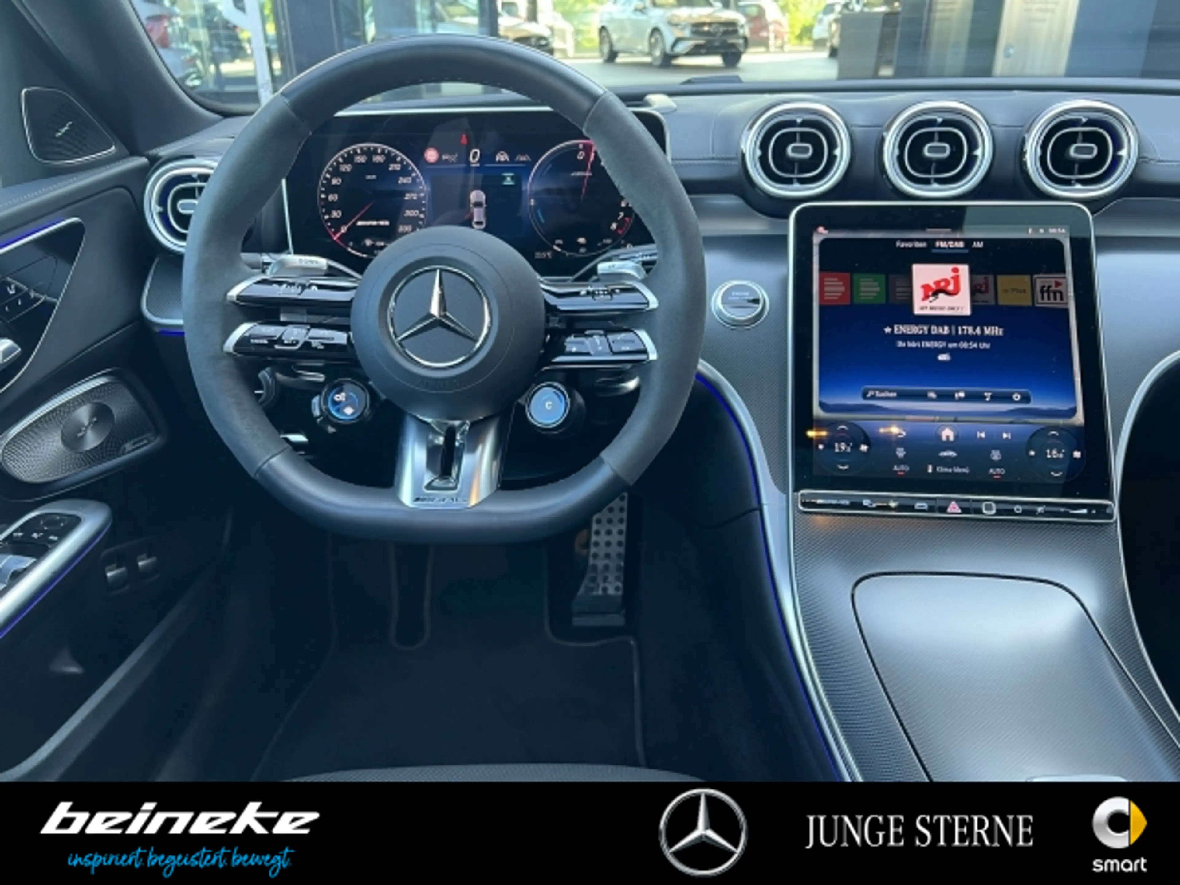Mercedes-Benz C 63 AMG E PERFORMANCE HUD Burm Aero Pano 20" Night II Navi — photo 9