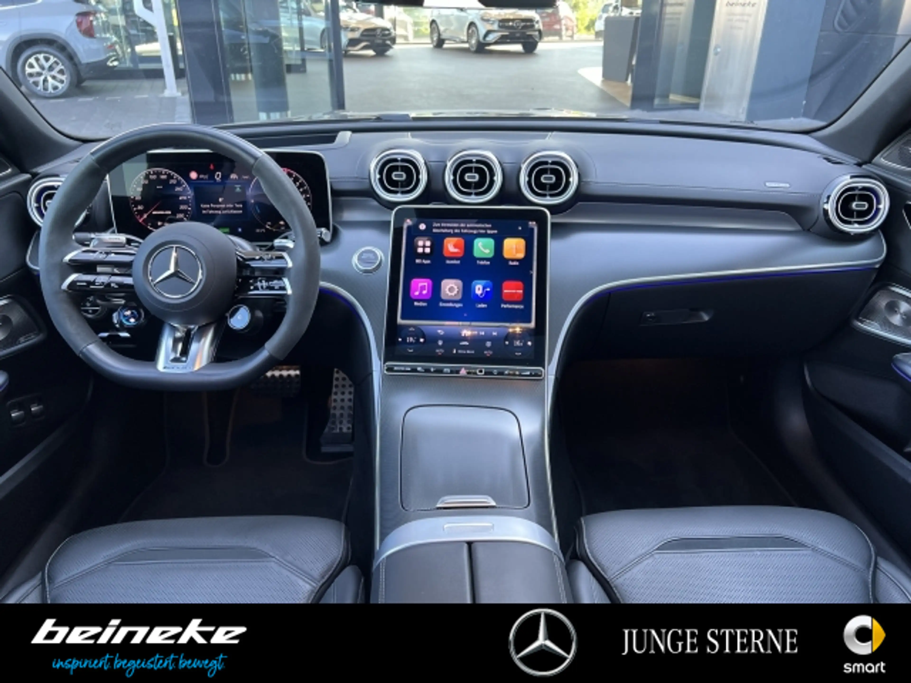 Mercedes-Benz C 63 AMG E PERFORMANCE HUD Burm Aero Pano 20" Night II Navi — photo 8