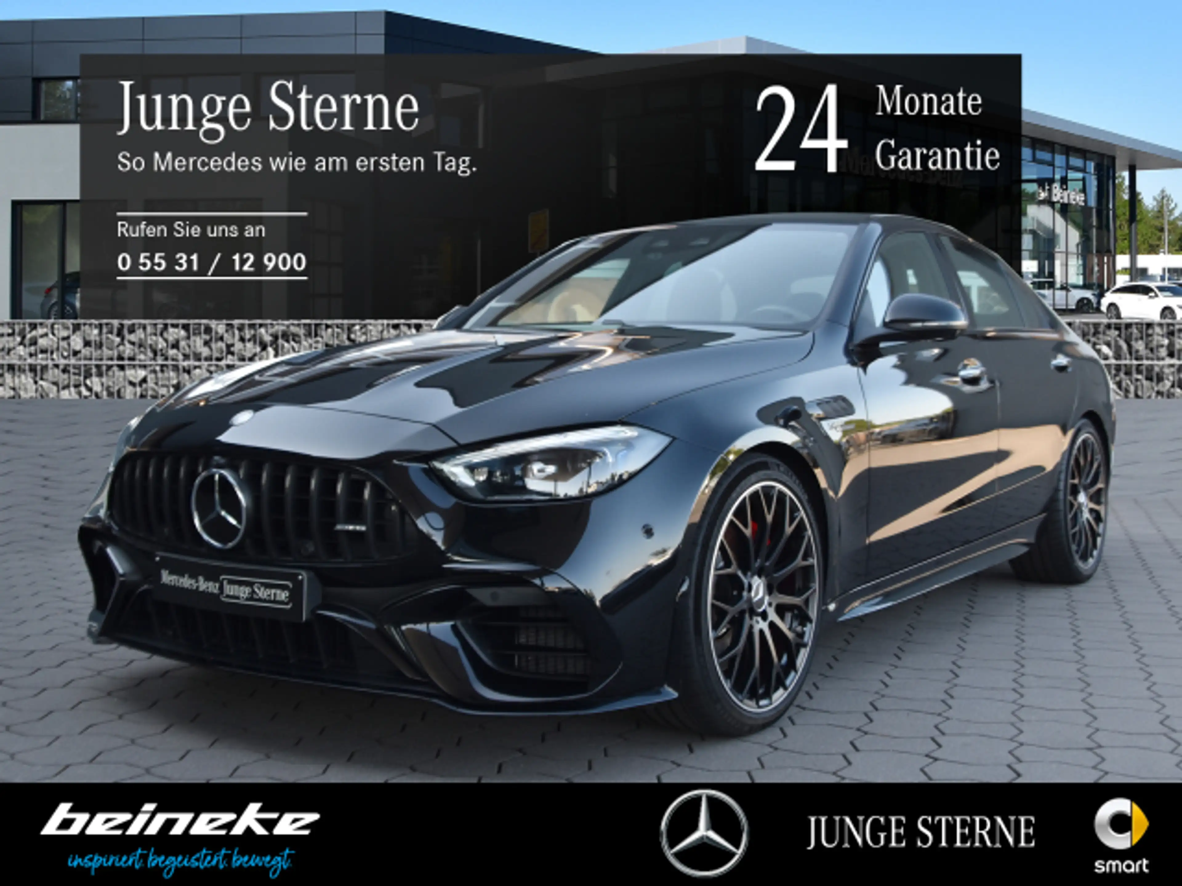 Mercedes-Benz C 63 AMG E PERFORMANCE HUD Burm Aero Pano 20" Night II Navi