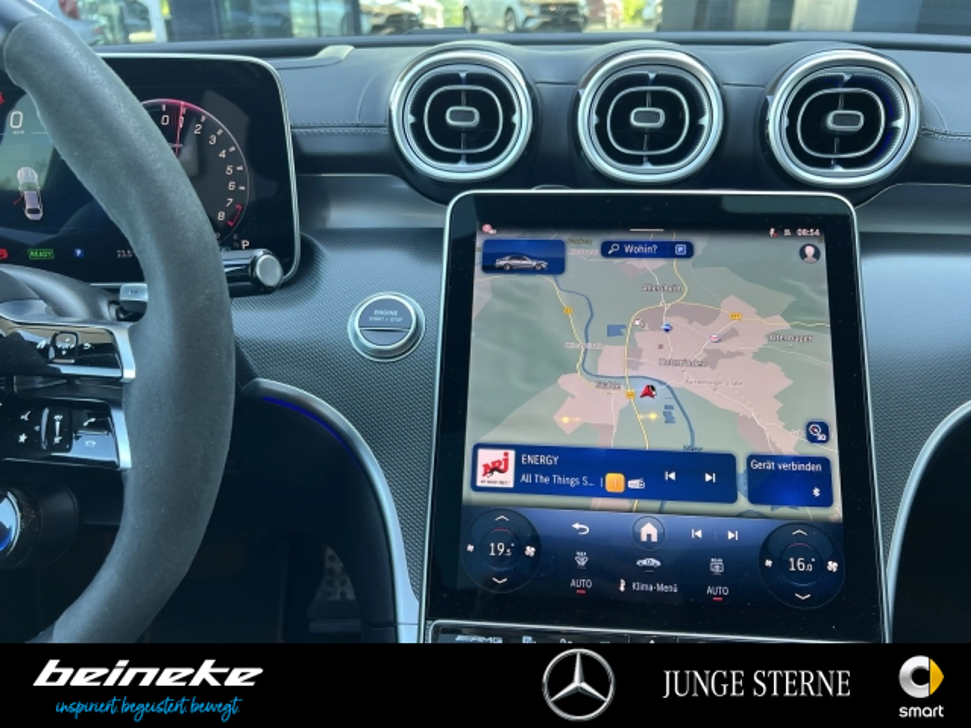 Mercedes-Benz C 63 AMG E PERFORMANCE HUD Burm Aero Pano 20" Night II Navi — photo 10