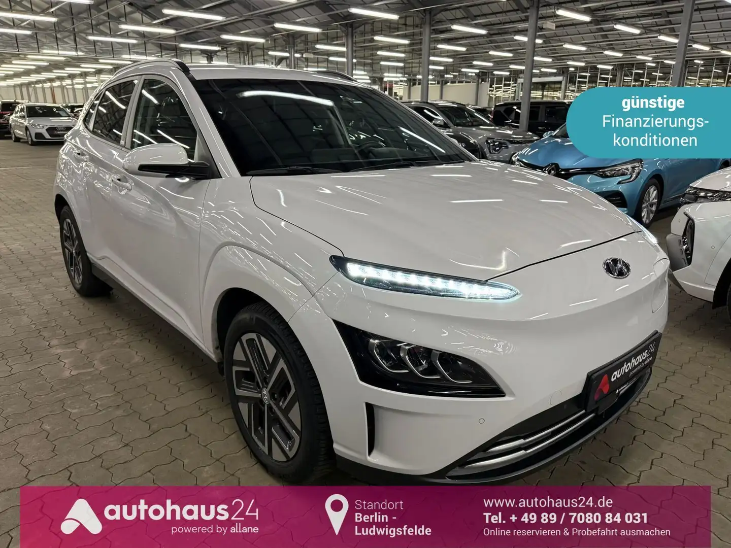 Hyundai Kona Trend  39,2 kWh|LED|Navi|Kamera Blanc - 1