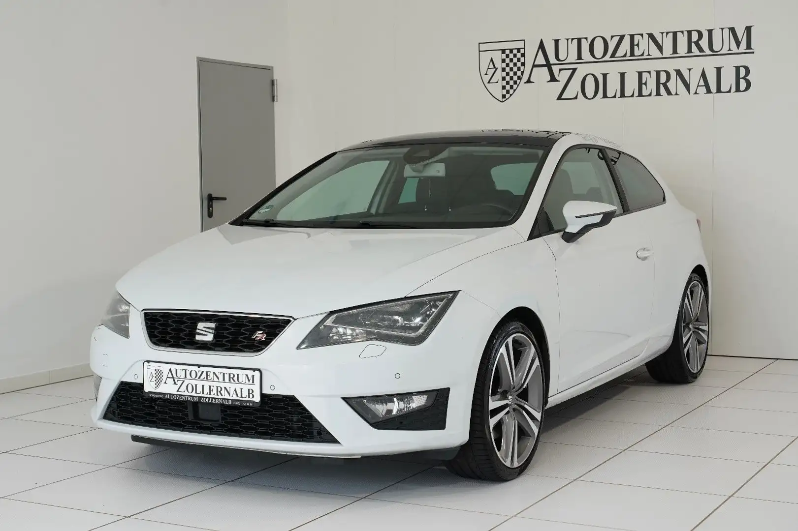 SEAT Leon SC FR 2.0 TDI DSG *ACC*SPUR*DYNAMIC*PANORAM Blanco - 2