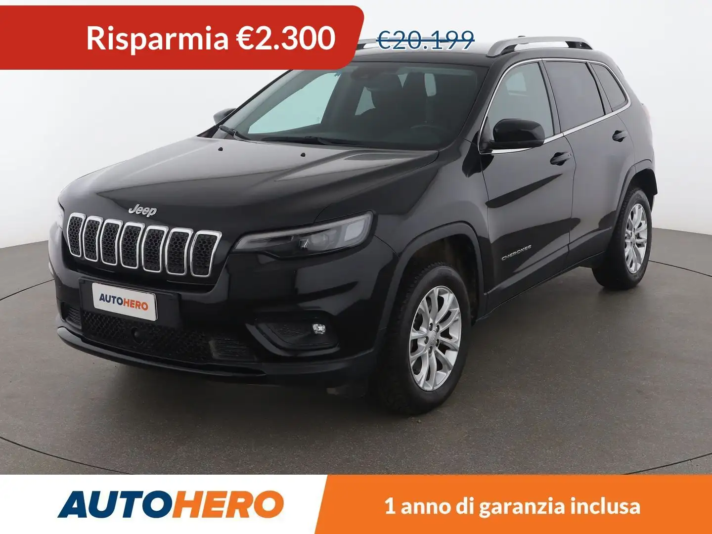Jeep Cherokee 2.2 M-Jet Longitude AWD Nero - 1