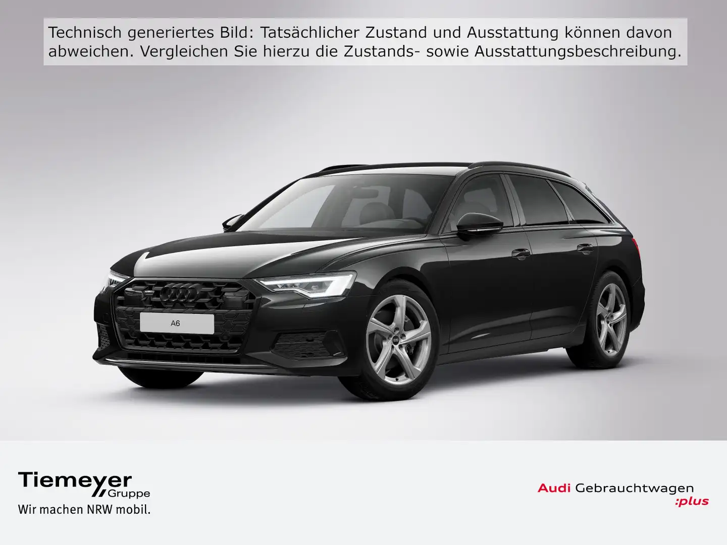 Audi A6 45 TDI Q ADVANCED MATRIX AFA AHK eLEDER Schwarz - 1
