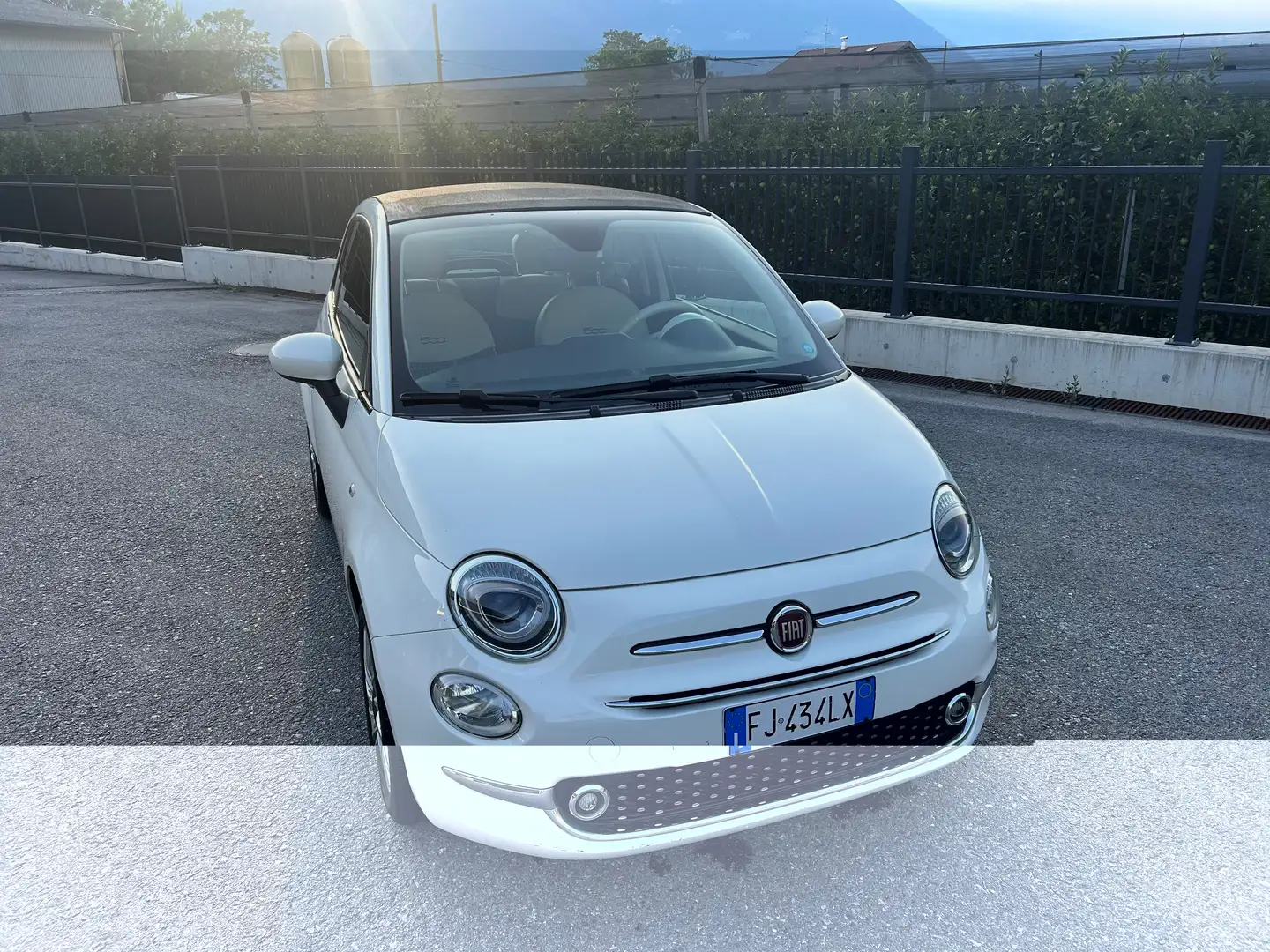 Fiat 500C 500C III 2015 1.2 Lounge 69cv Bianco - 1