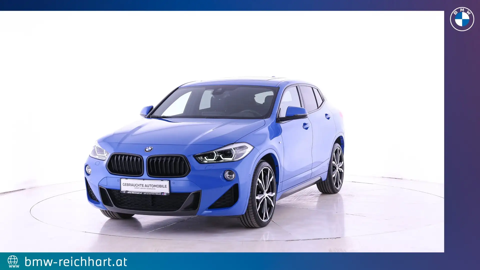 BMW X2 xDrive18d Blau - 1