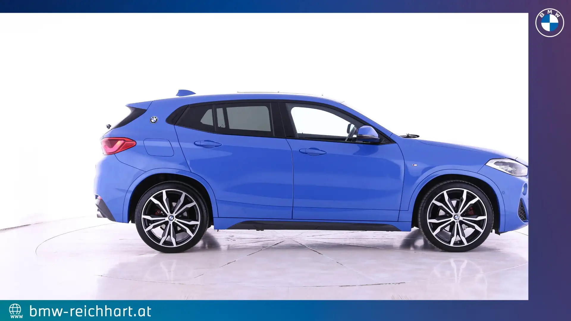 BMW X2 xDrive18d Blau - 2