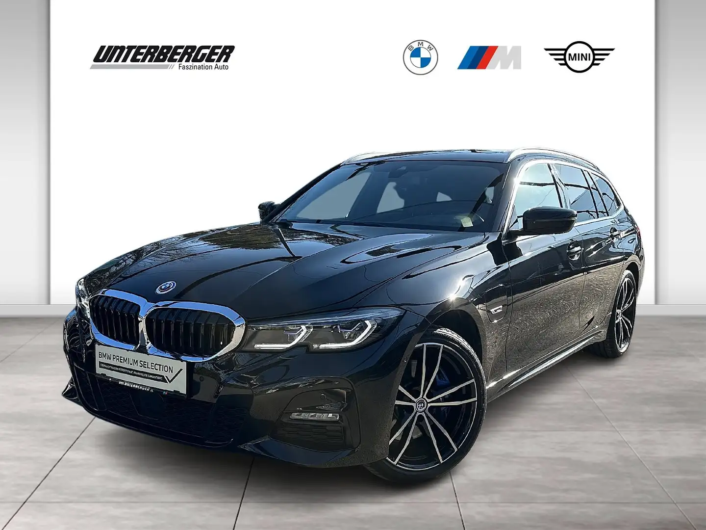 BMW 330 e xDrive M-Sportpaket // Hifi // Head-Up // Komfor Schwarz - 1