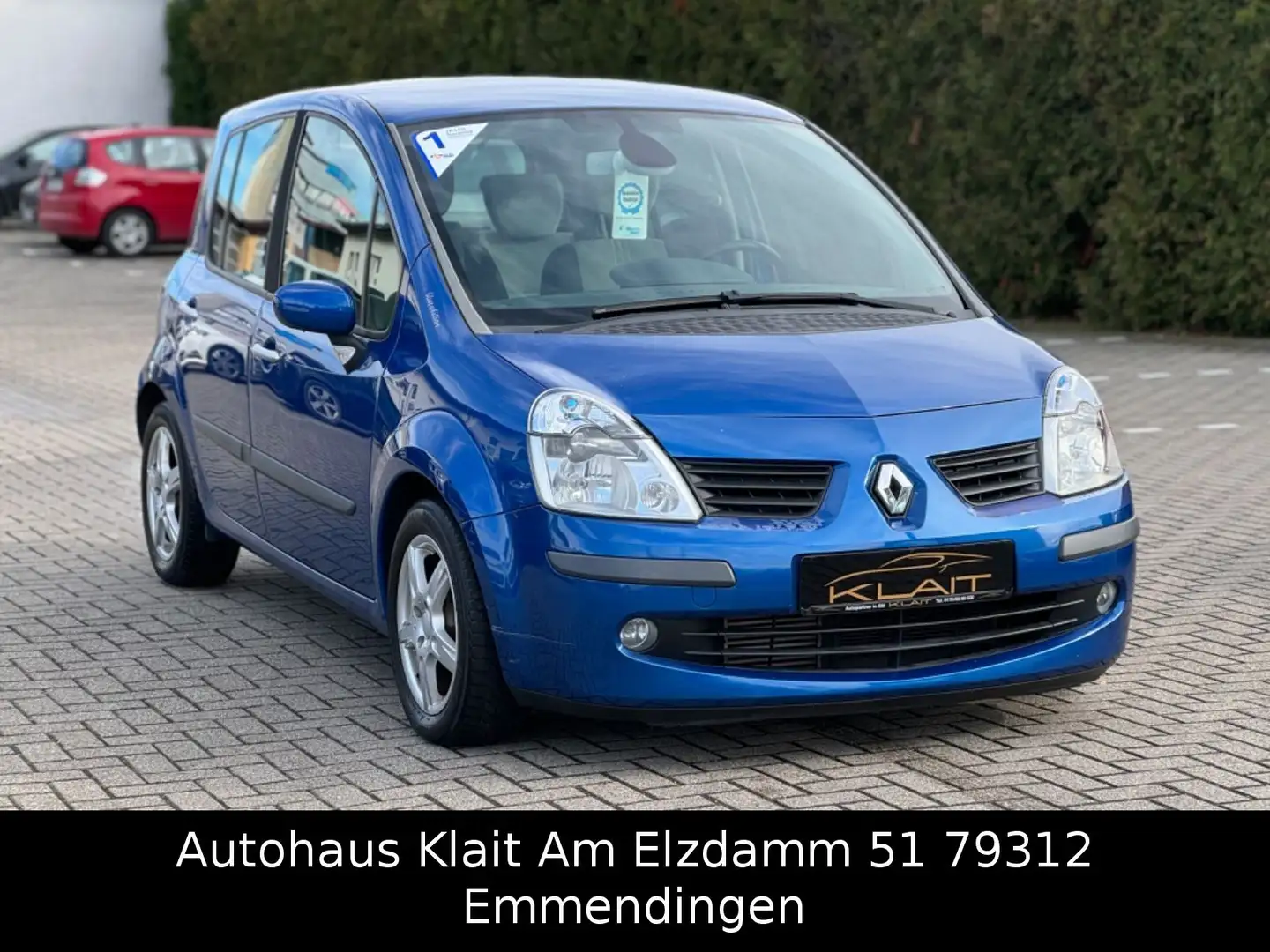 Renault Modus Dynamique SHZ Klima Tüv Blauw - 2