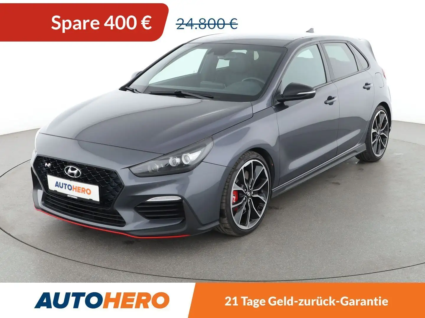 Hyundai i30 2.0 TGDI N Performance *NAVI*LED*TEMPO*CAM*PDC*SHZ Grau - 1
