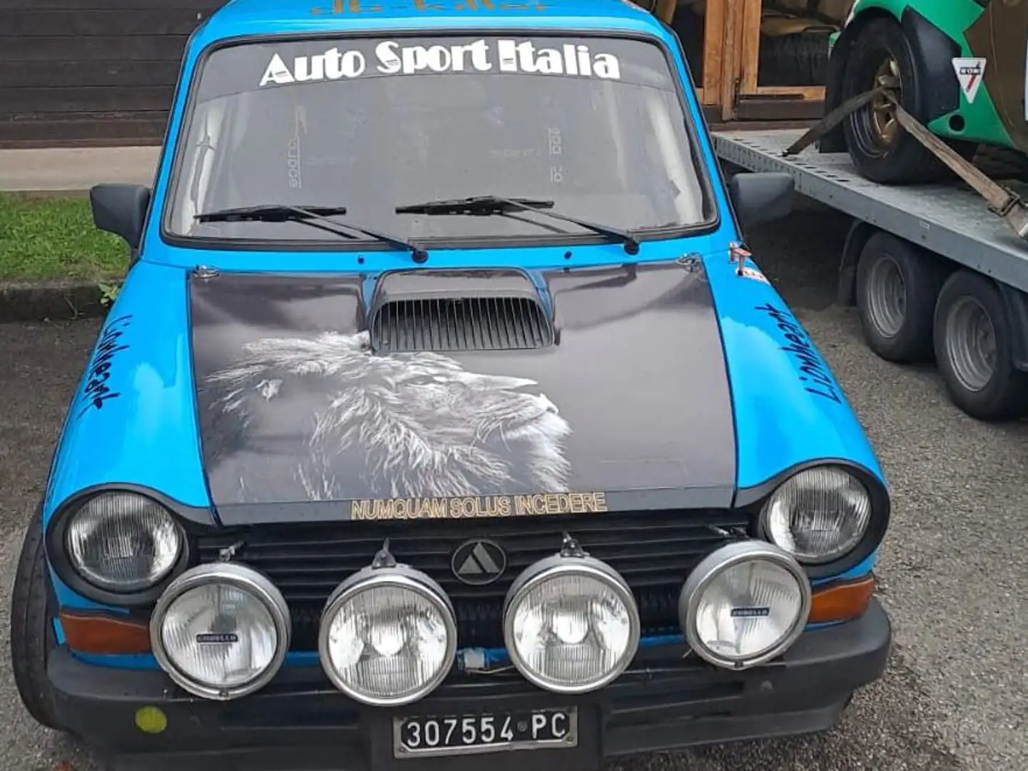 Autobianchi A 112 A112 1050 rally gruppo 2 Синий - 1