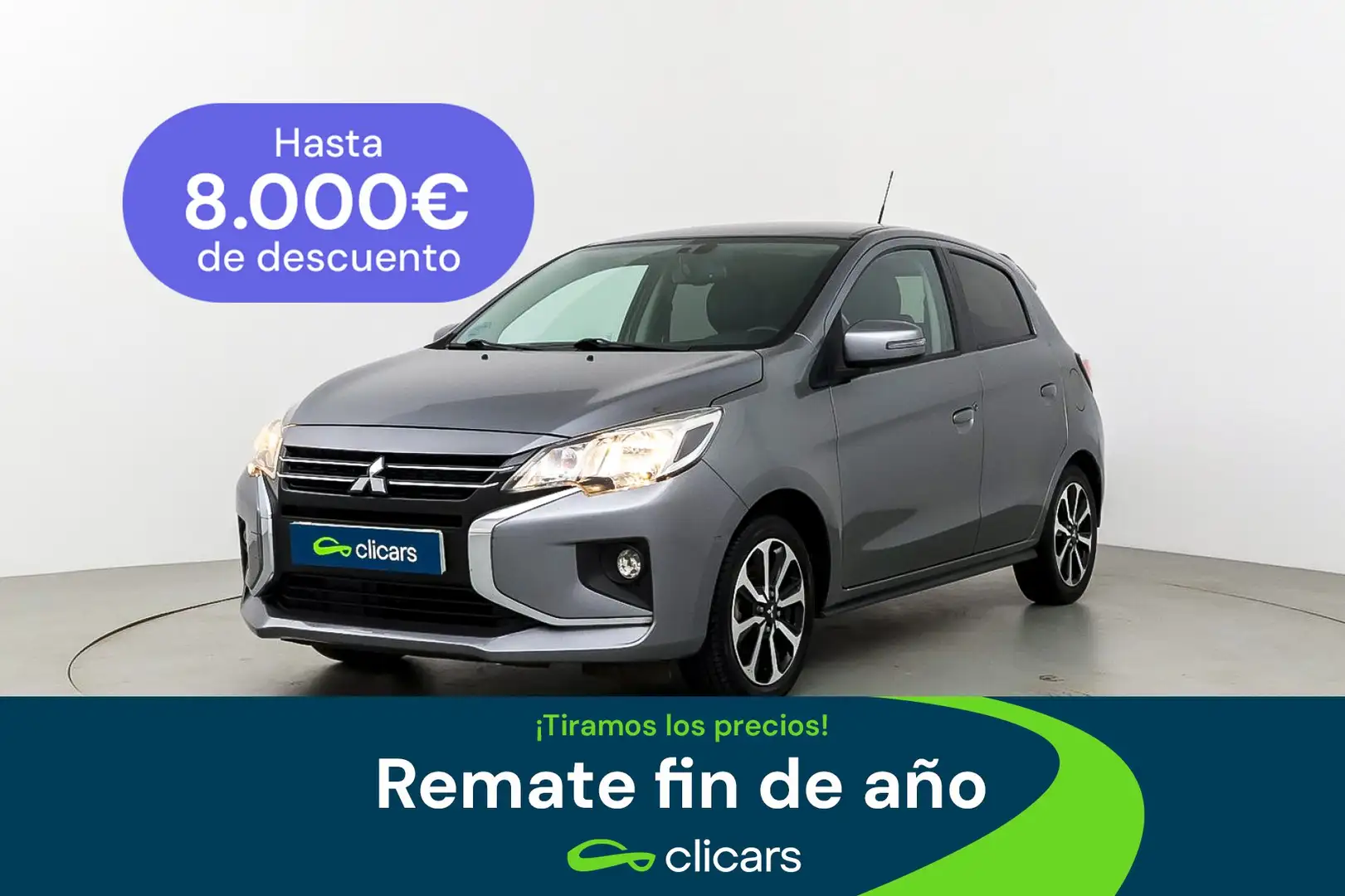 Mitsubishi Space Star 120 MPI Kaiteki Gris - 1