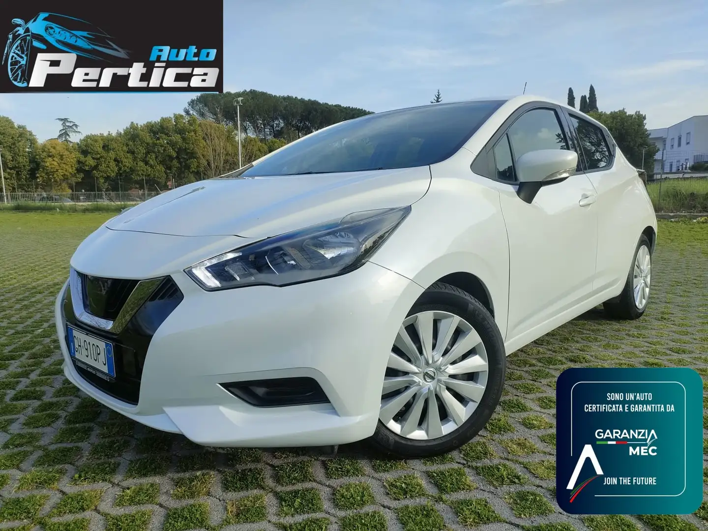 Nissan Micra Micra 1.0 ig-t Acenta 92cv Garanzia inclusa Blanc - 1