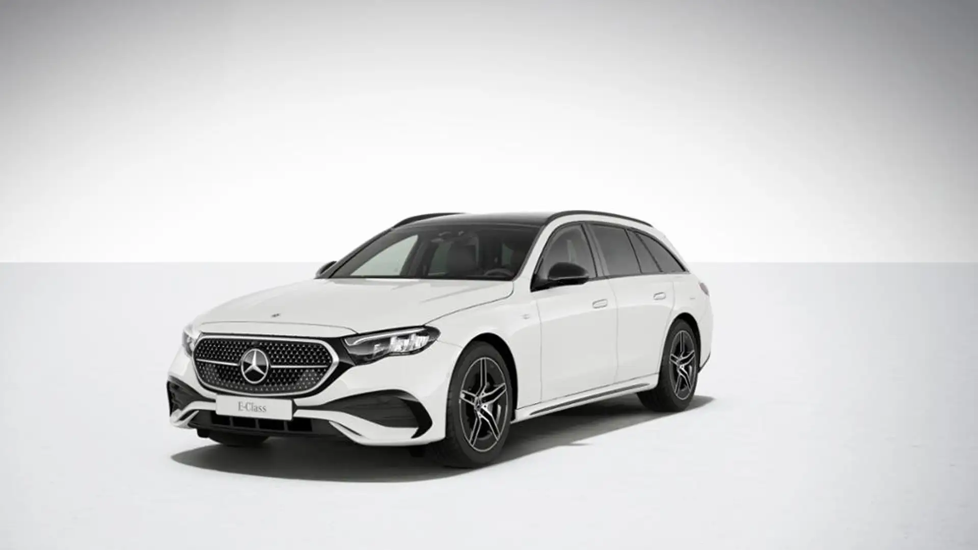 Mercedes-Benz E 300 de 4M T AMG/LED/AHK/DISTRONIC/PanoD/Keyless Weiß - 1
