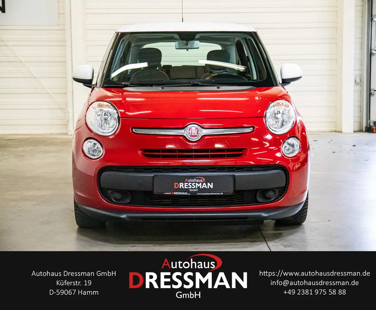 Fiat 500L 1.6 JTDM Pop Star PDC TEMPOMAT SITZHZ KLIMA Rot - 2