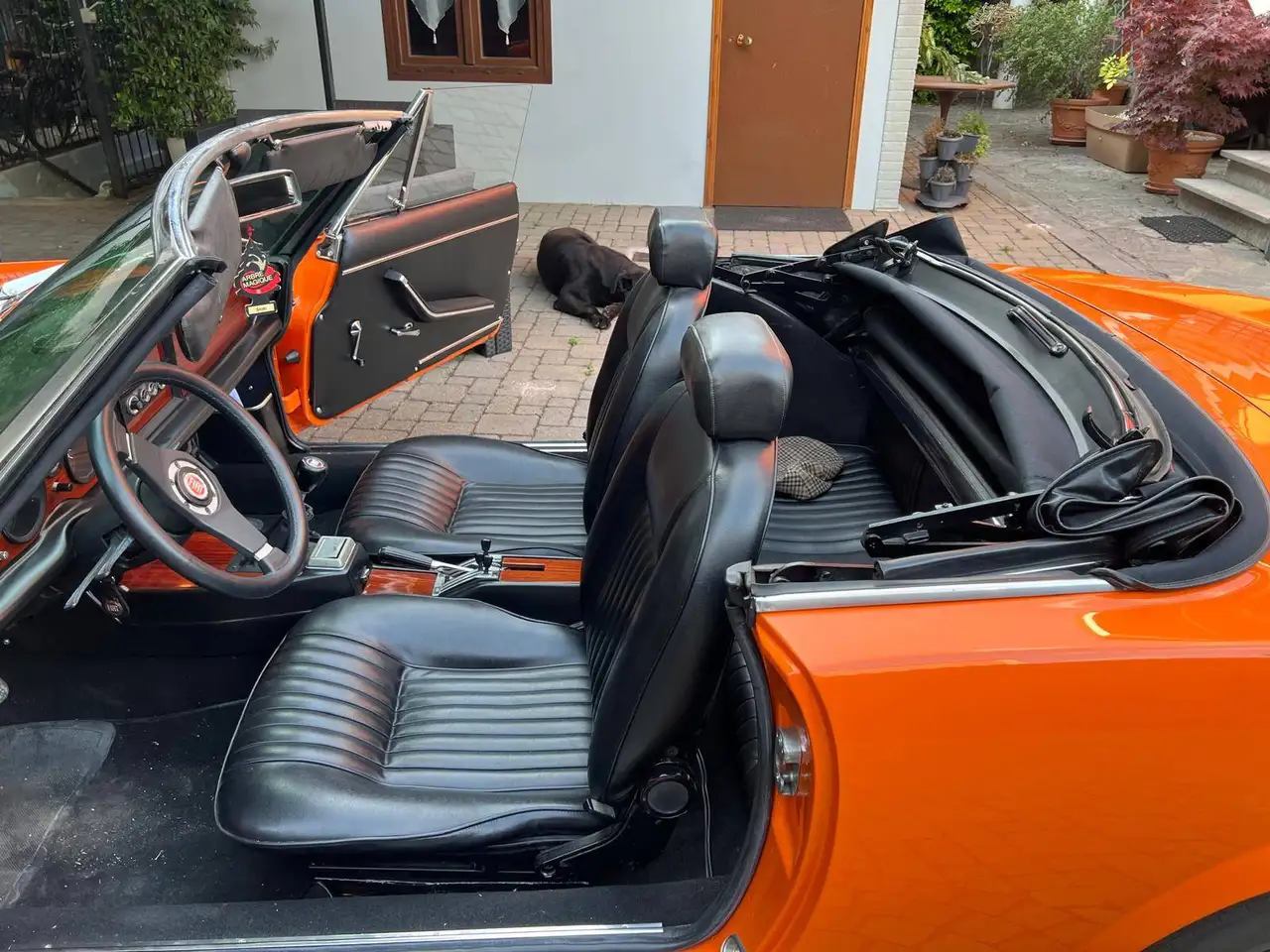 Fiat 124 Spider 1600 certificata ASI, foto 11