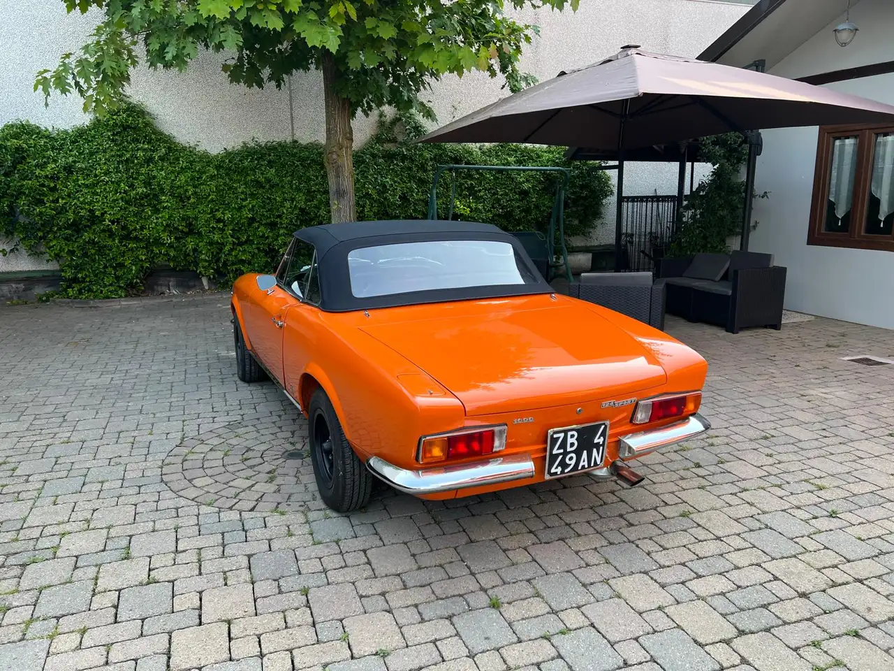 Fiat 124 Spider 1600 certificata ASI, foto 7