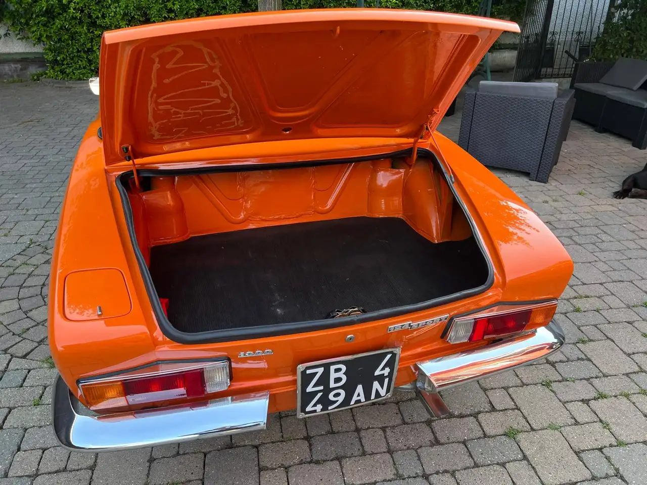 Fiat 124 Spider 1600 certificata ASI, foto 10