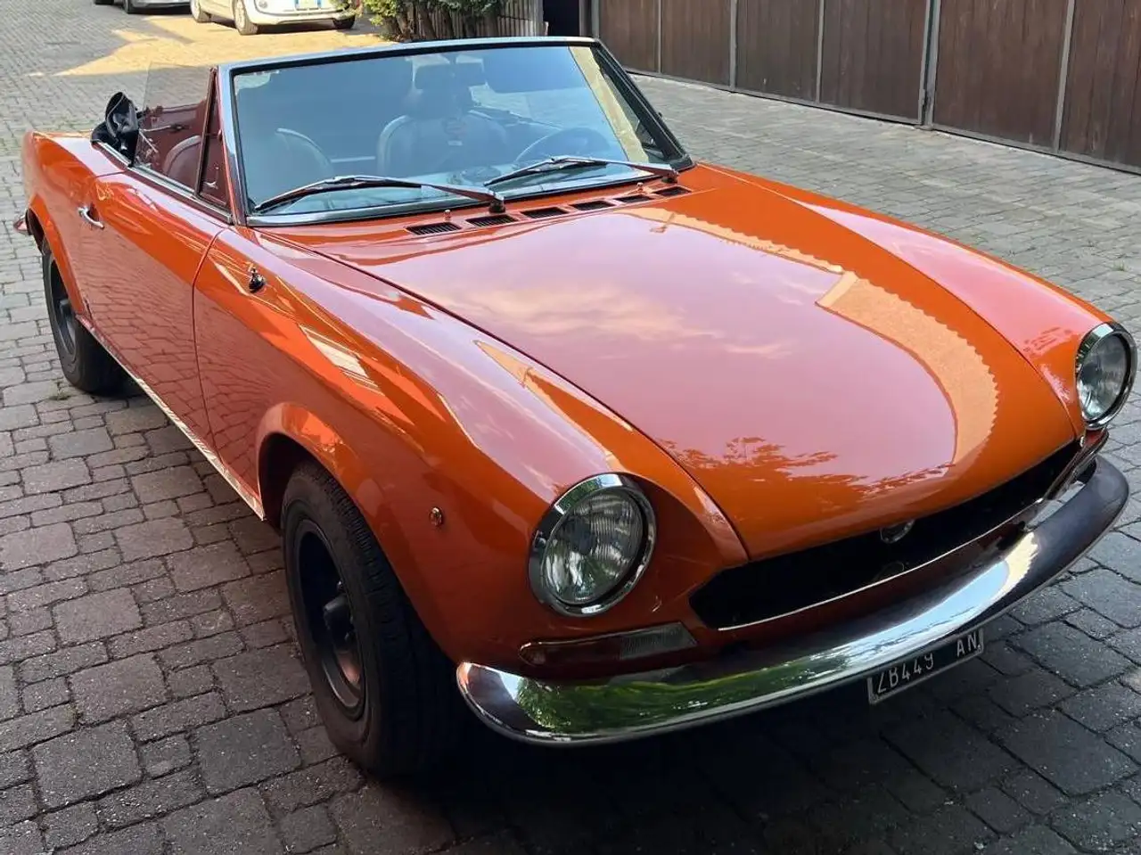 Fiat 124 Spider 1600 certificata ASI, foto 4
