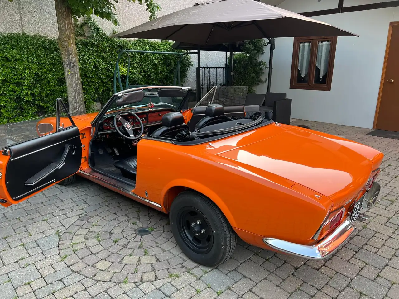 Fiat 124 Spider 1600 certificata ASI, foto 3