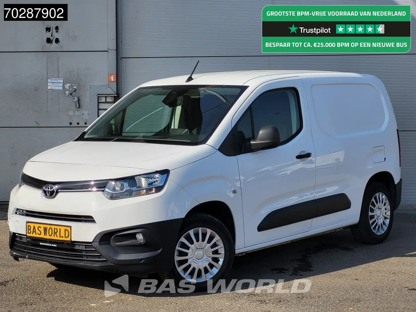 Toyota Proace City 102pk L1H1 Navi Airco Cruise Camera Parkeersensore Wit - 1