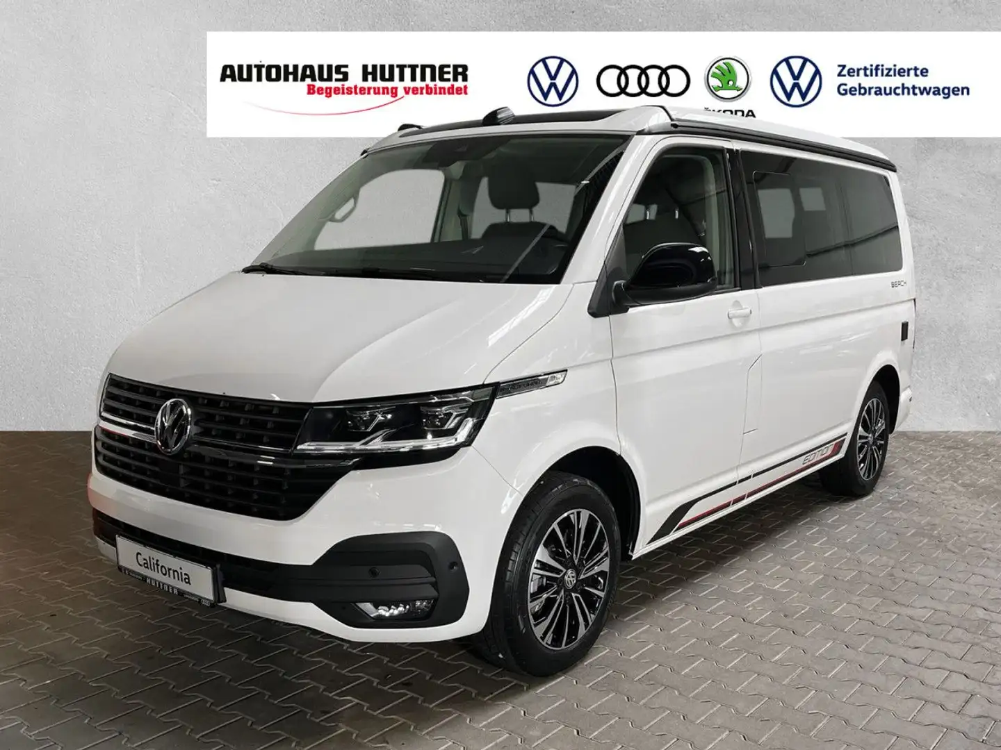 Volkswagen T6.1 California BEACH TOUR -22,89% auf UVP! Navi Bílá - 1