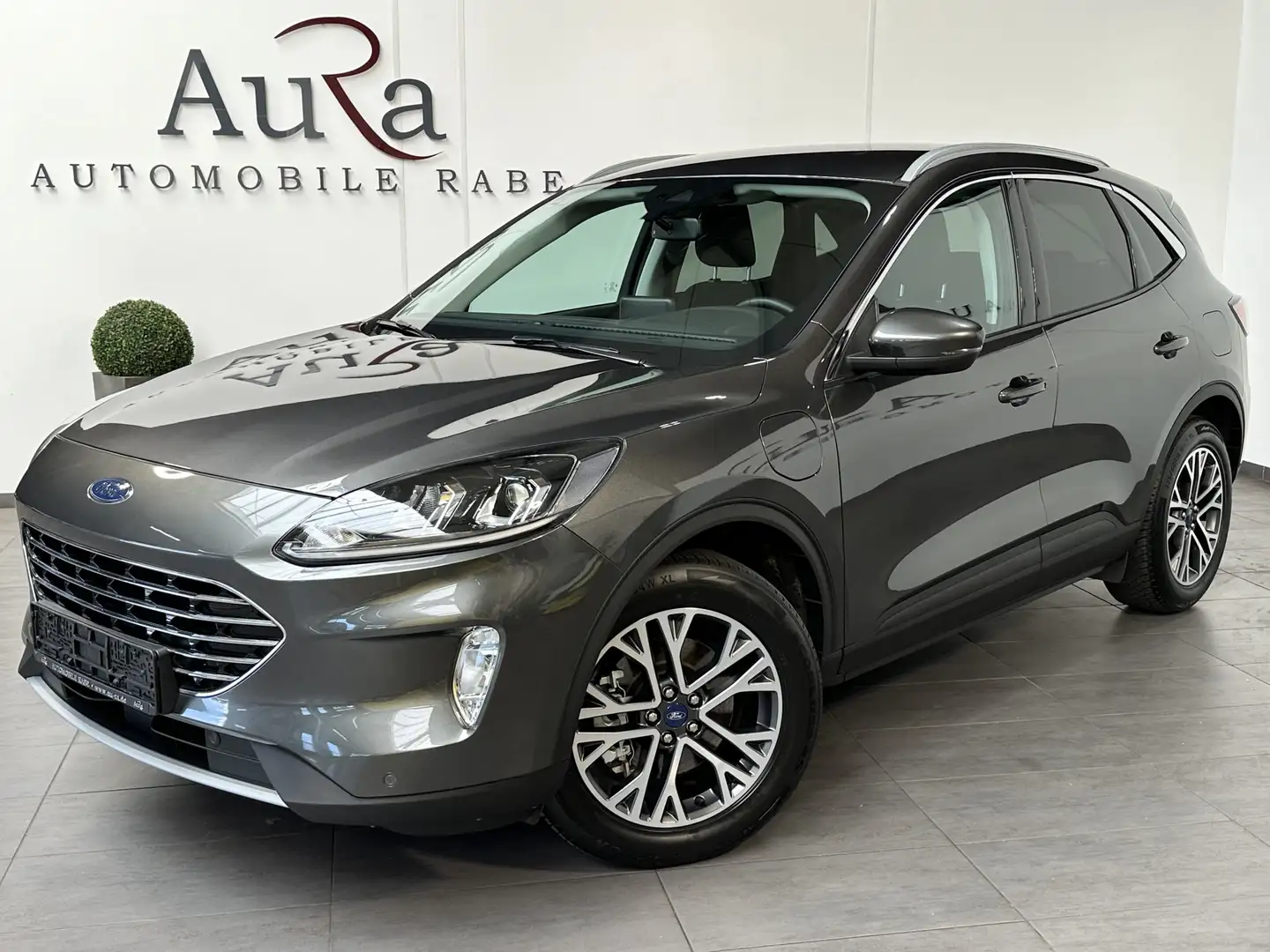 Ford Kuga 2.5 Plug-In Hybrid Titanium NAV+KAM+CARPLAY Gris - 2